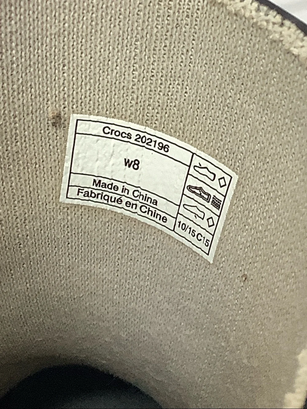 CROCS black waterproof
